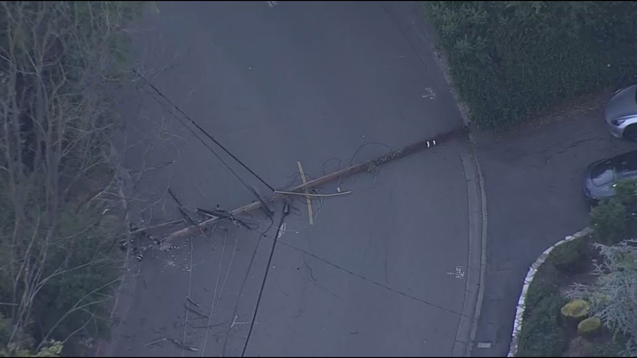 Raw Video: Downed Power Lines In Lafayette Prompt Shelter-In-Place - YouTube