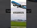 airplane takeoff and landing #airplane #aviation #airport #travel #takeoff #landing #shorts #klm