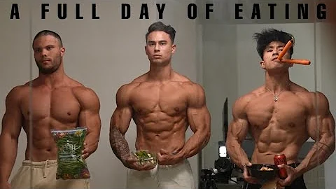 A FULL DAY OF EATING | To get shredded w/ Nathan B...