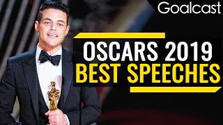 Oscars 2019 Most Inspiring Award Speeches | Rami Malek, Lady Gaga and Others | Goalcast