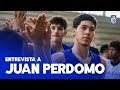 Juan Perdomo: "Este es un gran grupo, nos tenemos confianza a tope"