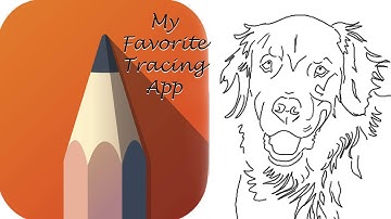 How to use Autodesk Sketchbook app to trace for art paintings - Free Art App! Tutorial 4 Beginners