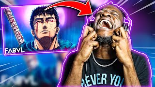 FABVL'S FINAL FORM?! | Guts Rap - 'Lost It All' | FabvL [Berserk] REACTION