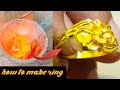 How To Make a Gold Ring | How To Make a Ring | Gold Jewellery Making- Nadia Jewellery |