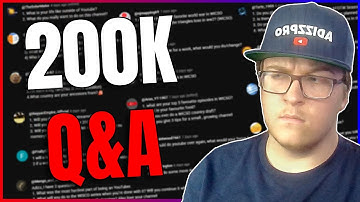 Answering Your Questions! (200,000 Subscriber Q&A)