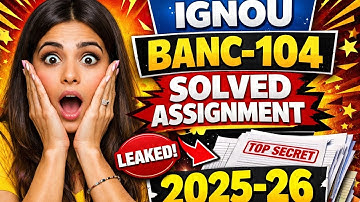 BANC 104 Solved Assignment 2025-26 | Human Origin and Evolution Solution dm 9897342867