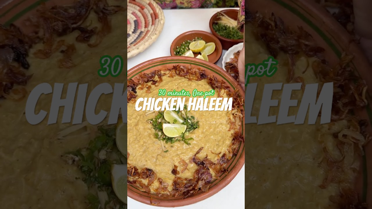 30 Minutes One Pot Chicken Haleem |30 منٹ میں ون پاٹ چکن حلیم 