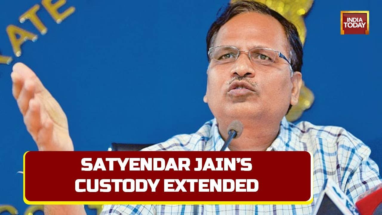 Delhi Minister Satyendar Jain's ED Custody Extended Till June 13 In Money Laundering Case