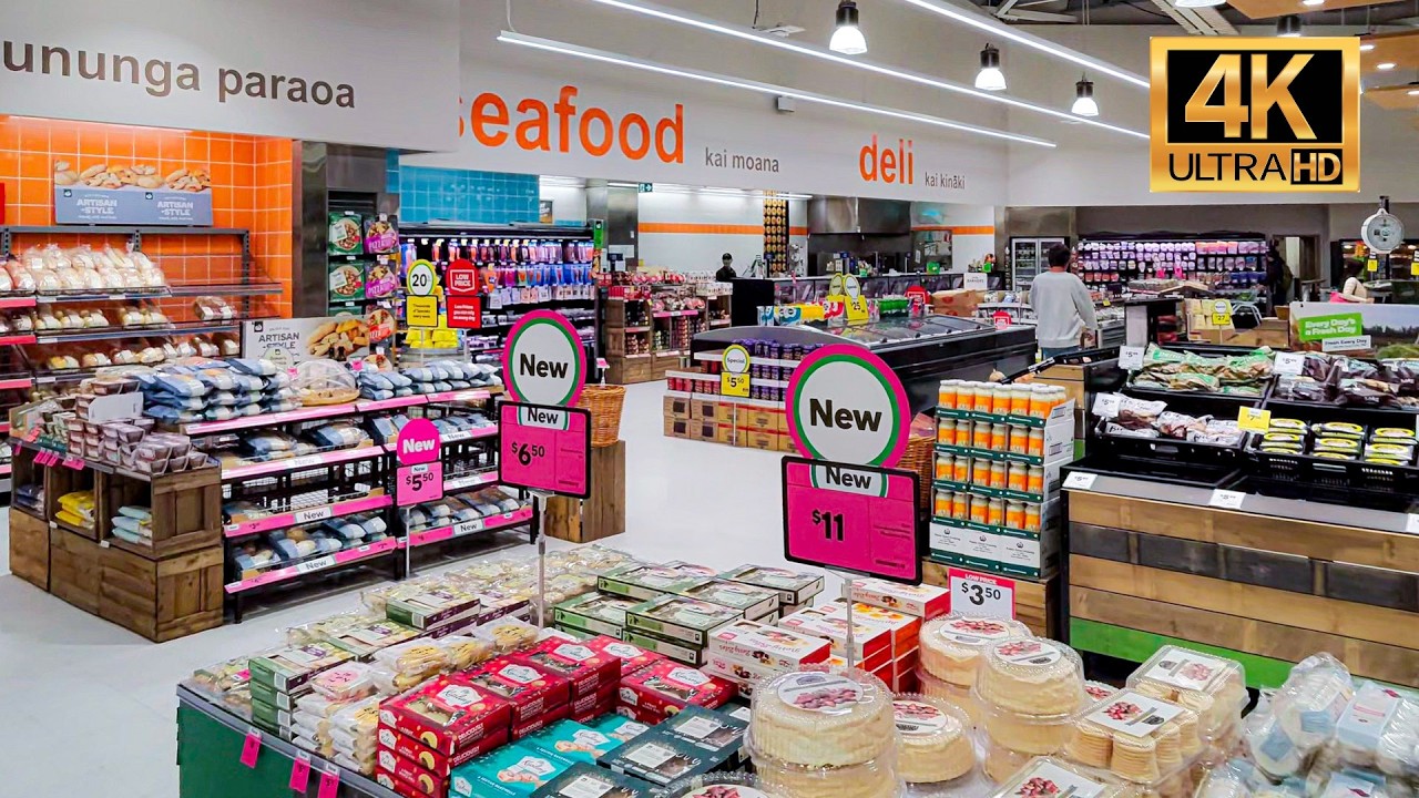 🇳🇿 Discover Countdown/Woolworths in Queenstown, New Zealand [4K Video