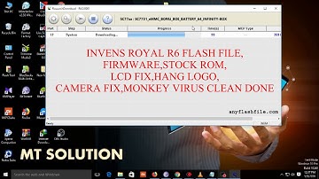 INVENS ROYAL R6 FLASH FILE,FIRMWARE,STOCK ROM,LCD FIX,HANG LOGO,CAMERA FIX,MONKEY VIRUS CLEAN DONE