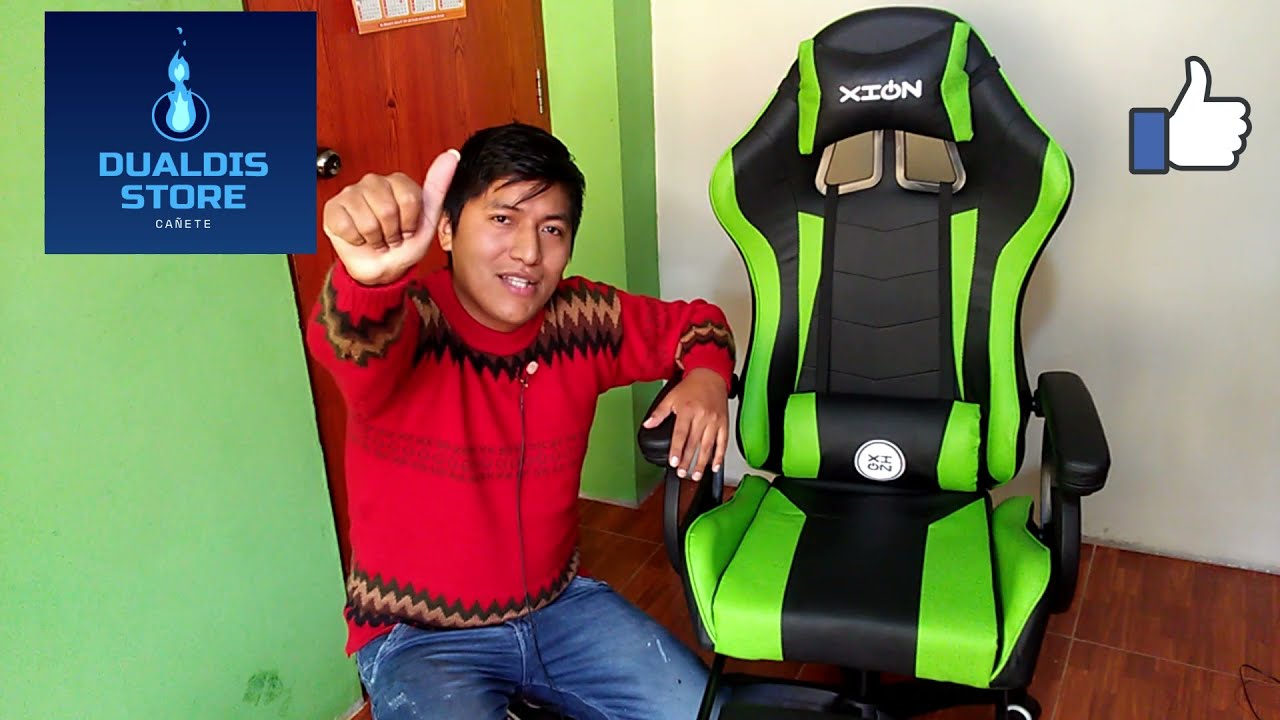 SILLA GAMER VERDE - RAVEN XION (UNBOXING)