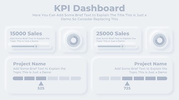 Create Animated Neumorphic PowerPoint Infographics
