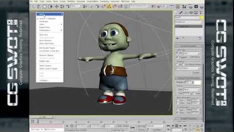 3D Character Eyes in 3DS Max    Video Tutorial 2 clip36