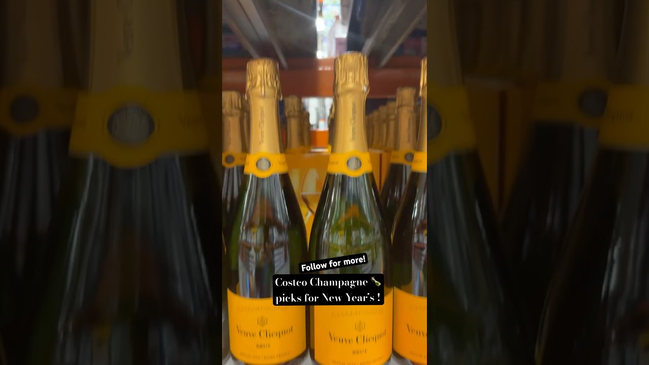 Выбор шампанского в Costco на Новый год! 