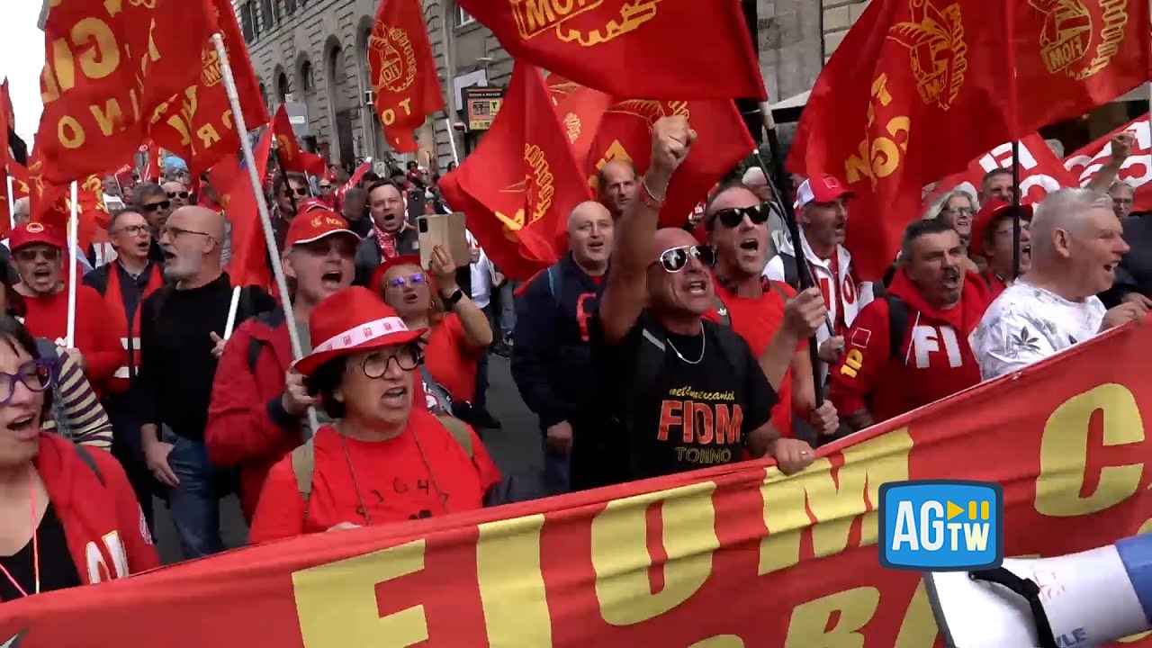 Roma, manifestazione nazionale Cgil: cartelli, cori e striscioni per salari e pensioni. Le voci dall