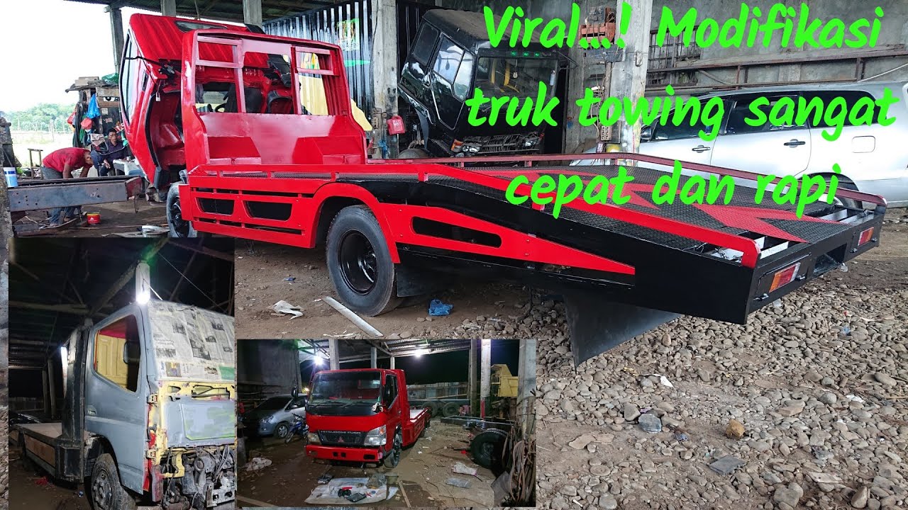 Proses pembuatan truk towing dari nol sampai jadi