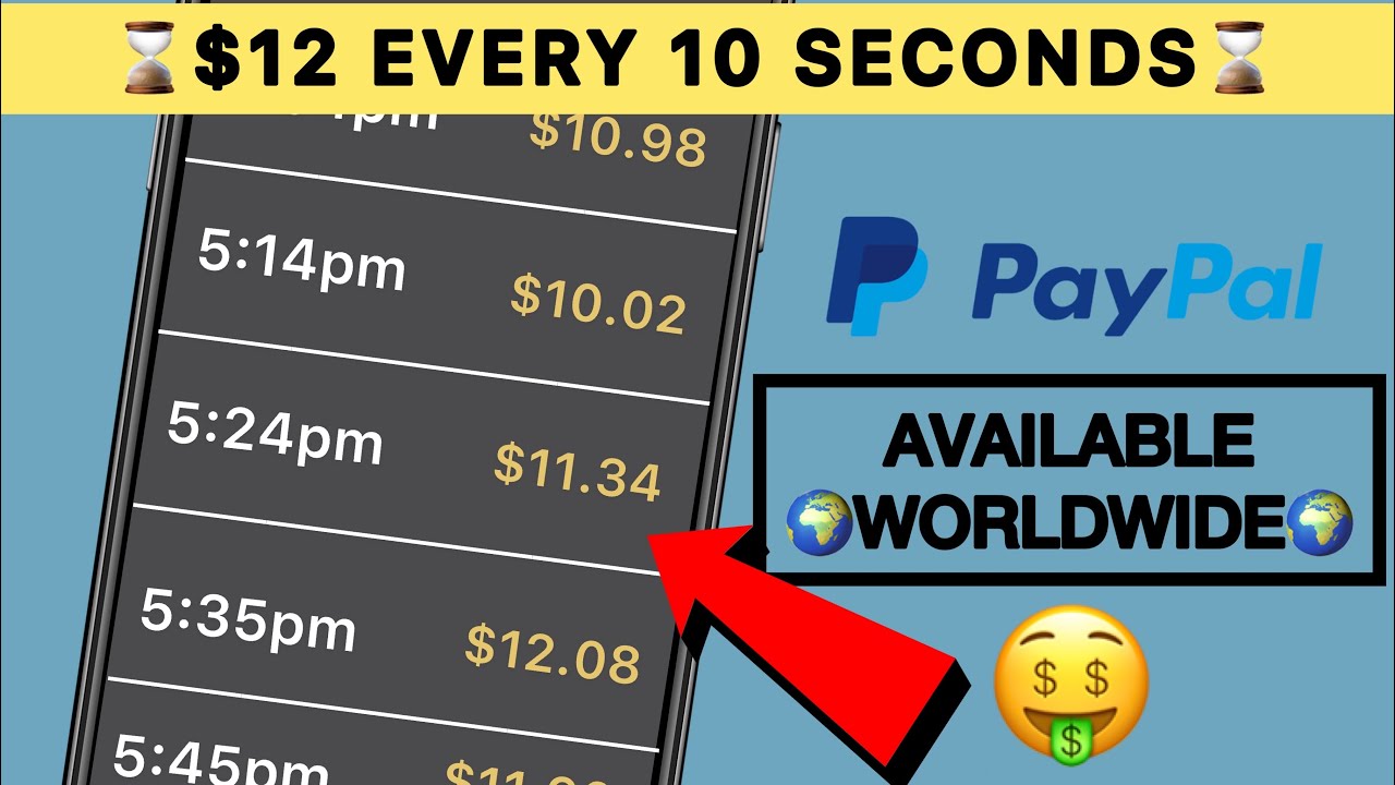 Earn $12 Every 10 Seconds FOR FREE! (Available Worldwide) Make Money