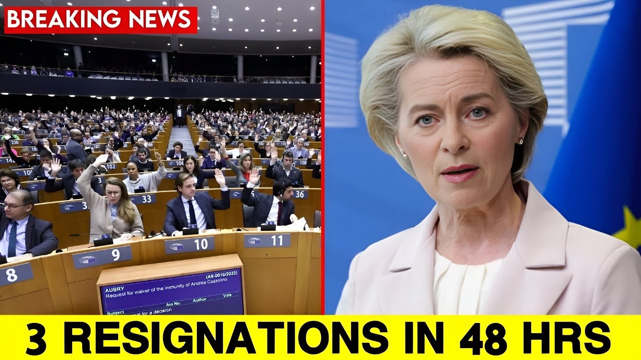 Ratten verlassen sinkendes EU-Schiff: 
Um von der Leyen wird es sehr einsam

Drei Rücktritte. 48 Stu...
