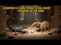 scorpion vs camel spider lethal desert predators of the ruins