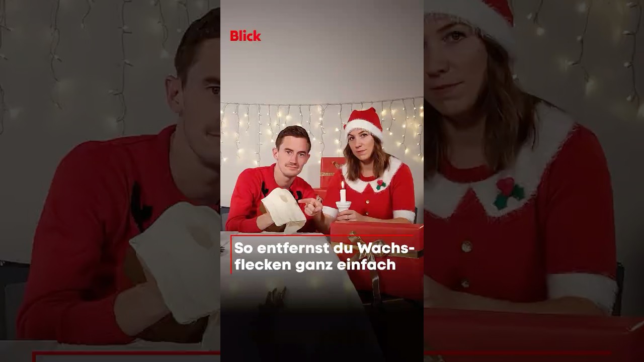 So einfach entfernst du Wachsflecken