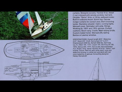 chrysler 26 sailboat parts