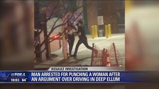 Caught on camera -- fight over Deep Ellum parking escalates, woman punched by bartender Caught on camera -- fight over Deep Ellum parking escalates, woman punched by bartender