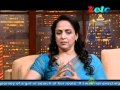 Komal Nahta with Hema Malini