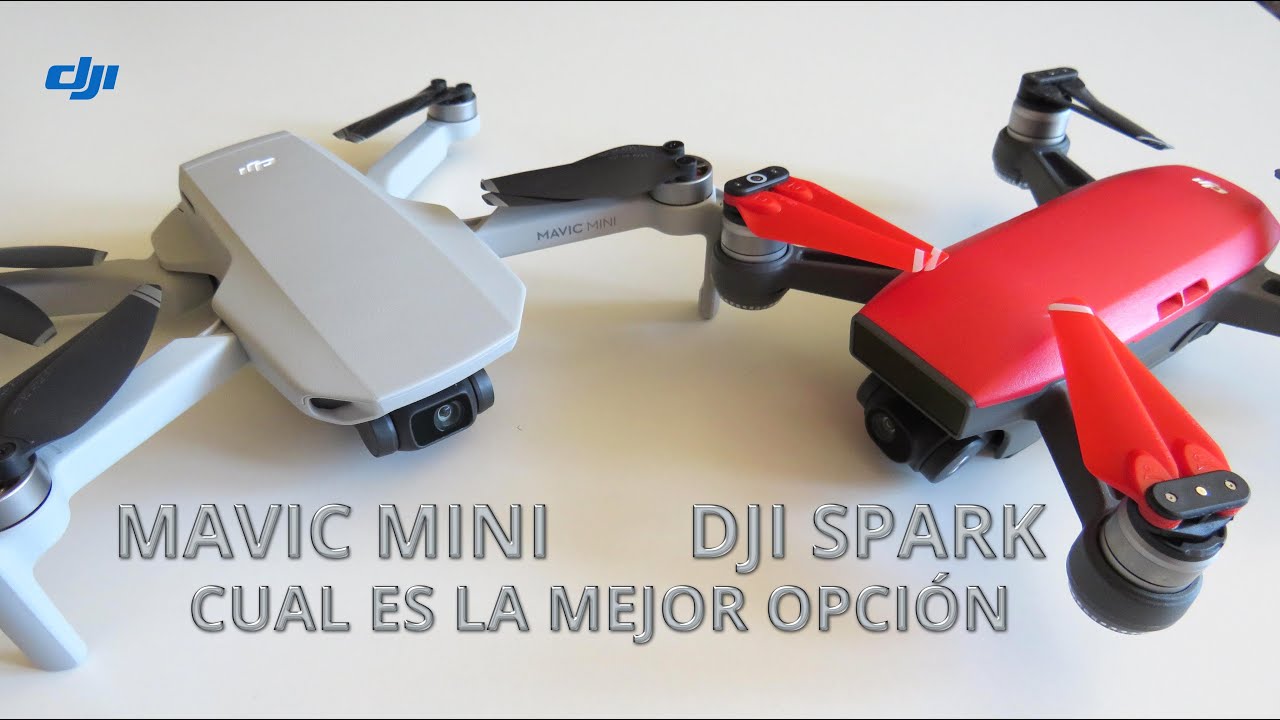 DJI SPARK VS MAVIC MINI, QUE DRONE CAMARA ME COMPRO? - YouTube
