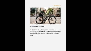 Ter uma e-bike de alto valor sem a proteção correta não é economia, é um risco que pode custar caro.