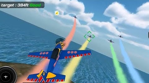 Airplane Flying Flight Pilot Simulator Games 3D - Commander SkyWriting Color