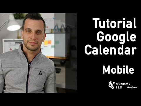 ? Tutorial Google CALENDAR para ANDROID - móvil | InmersionTIC