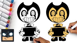 how to draw sinful bendy bendy and the dark revival