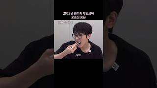 [세븐틴/원우] 2023 게임보이 관전 포인트 머리카락