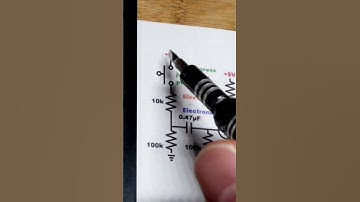 Pulse Circuit using Capacitor and NPN BJT Bipolar Junction Transistor #capacitance #circuit