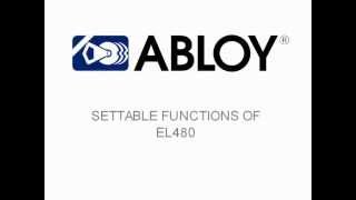 EL480 Abloy настройка www.abloy.msk.ru(EL480 Abloy настройка. Изменение сторонности замка(левый/правый), нормально открыт/закрыт, изменение стороны..., 2013-07-07T20:57:11.000Z)