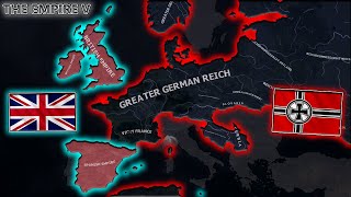 British Empire Vs Greater German Reich  / The Empire V  Hoi4 Timelapse