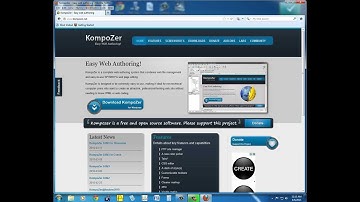Introduction to KompoZer + Embedding a YouTube Video