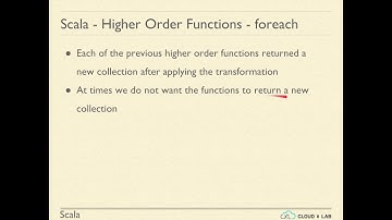 Scala - Higher Order Functions