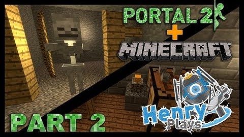 Portal 2: Minecraft in Portal 2 (Part 2: The Mine)