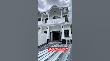 Tặng 100Tr Nội Thất khi mua Nhà trước Đại lễ 30/4 ! Nhà Đẹp phong cách Tân Cổ Điển sát bên QL1A