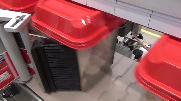 Front & Back label application for Food containers