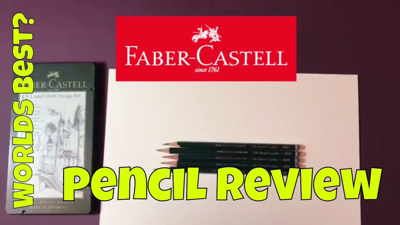  Faber  Castell  9000 Review Must watch Honest review Are 