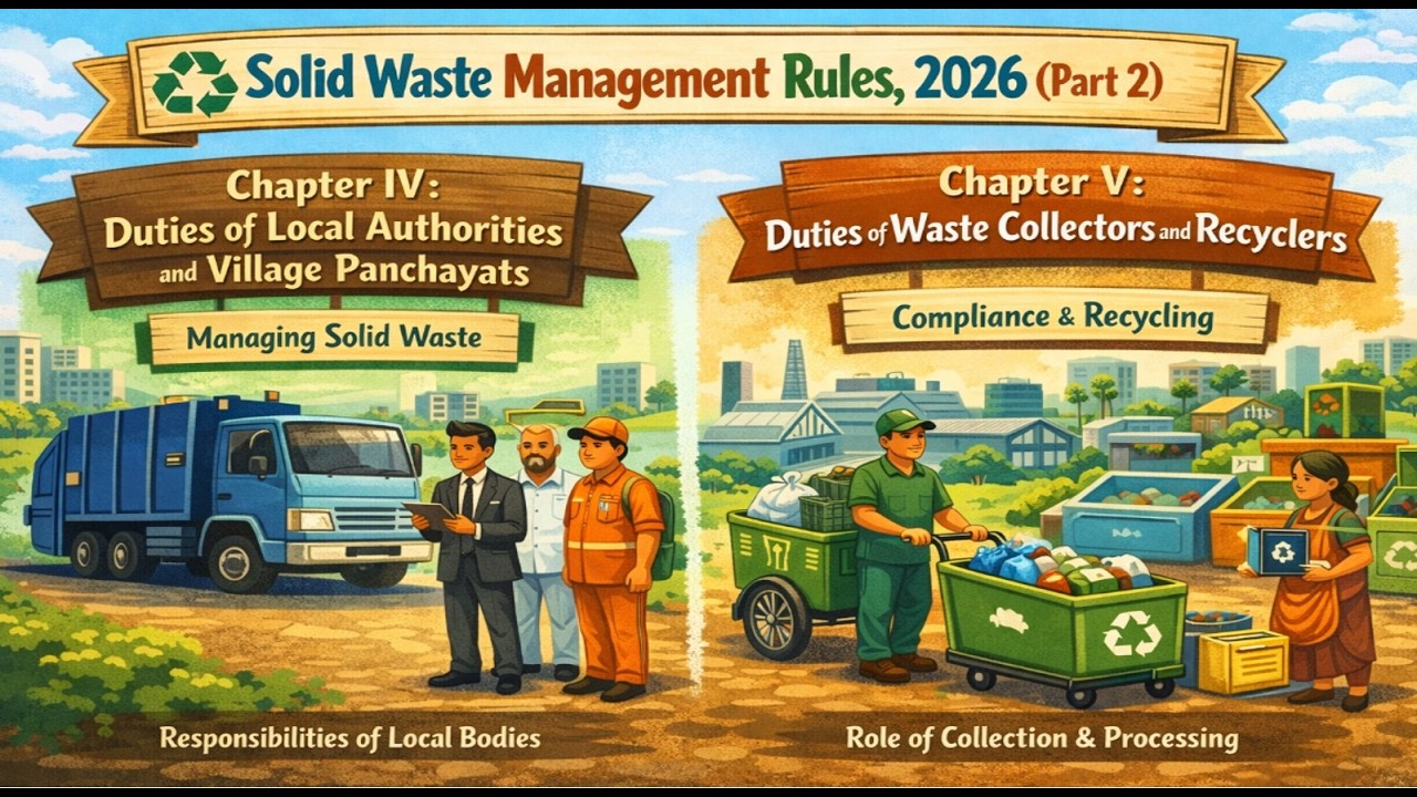 Solid Waste Management Rules 2026 Part 2 5h2 - YouTube