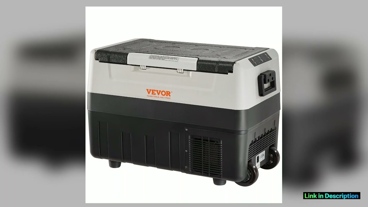 SucceBuy 35L 45L 55L Car Refrigerator Mini Fridge Freezer Portable Compressor Cooler Ice Box Keep