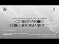 100e anniversaire du Conservatoire Rachmaninoff de Paris