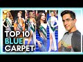 Miss earth 2023  top 10 de la blue carpet alfombra azul