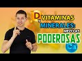 Vitaminas y Minerales. Las combinaciones más poderosas! - Dr. Jairo Noreña