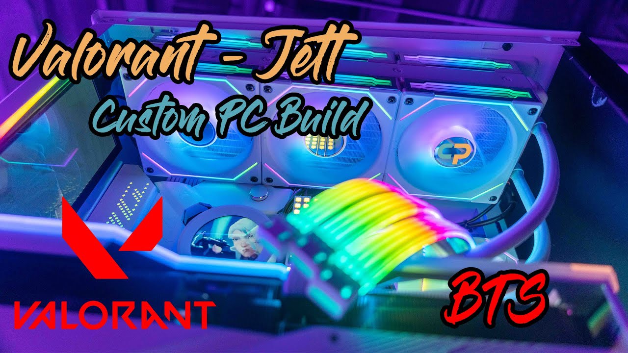 How to shoot a PC Build Valorant Jett PC Build Sony A7III and A1