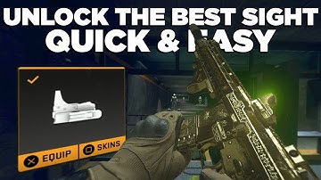 COD MW2 | How To Unlock The Best Sight In The Game!! | MW Tips & Tricks | PurePrime