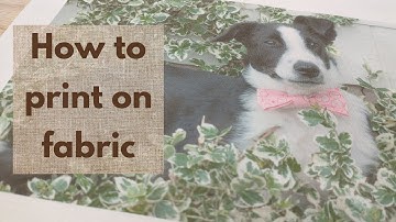 How to Print on Fabric With an Inkjet Printer | Step by Step Tutorial
